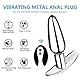 LYAMais Anal Vibrator Prostata Stimulation Analplug# für Männer, 10 Vibrationsmodi Sex Spielzeug für Paare Buttplug Anal Plug Anal dildo analspielzeuge analplug# für frauen mit vibration anal toys