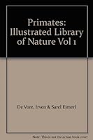 ILLUSTRATED LIBRARY OF NATURE VOL. 1 PRIMATES B001CXO5O6 Book Cover