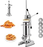 Memykoy Machine à Churros Professionnelle 3L   Machine à Churros espagnole Manuelle, Machine à Beignets, Machine à Main en Acier Inoxydable, pour Restaurants et boulangeries