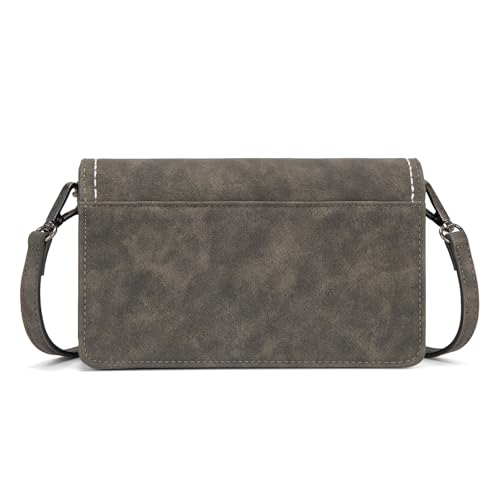 Image of Wrangler Small Crossbody Bag for Women, RFID Blocking Wallet Purse with Adjustable Strap, Multi-Compartment Shoulder Handbag