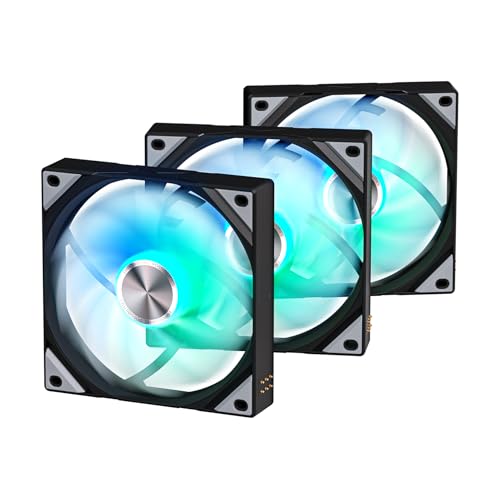 TRYX ROTA SL ARGB 120mm Case Fan 3in1 Contact Connection with Magnetic Cable Gen2 ARGB Light Quiet PC Case Fan