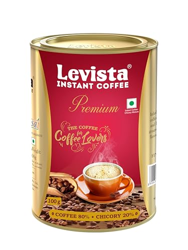 Levista Premium Instant Coffee (Can) (100 Grams)