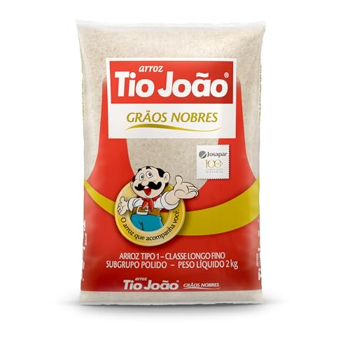 Arroz Tio Joao Rice Uncle John 100% Noble Grain - 2 kg