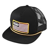 FMF Stars and Bars Hat – Entdecken Sie die FMF Trucker-Hut-Kollektion, angereichert mit dem Geist des Motocross. Diese verstellbaren Hüte verfügen über gestickte, klassische Aufnäher im amerikanischen Stil und das FMF Logo. Erhältlich in 2 Farbvarianten und gleichbleibend Top-Qualität