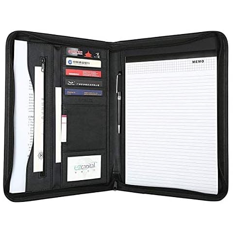 Portafolio de Carpeta Plegable de Mano de PU para Hombres Cover