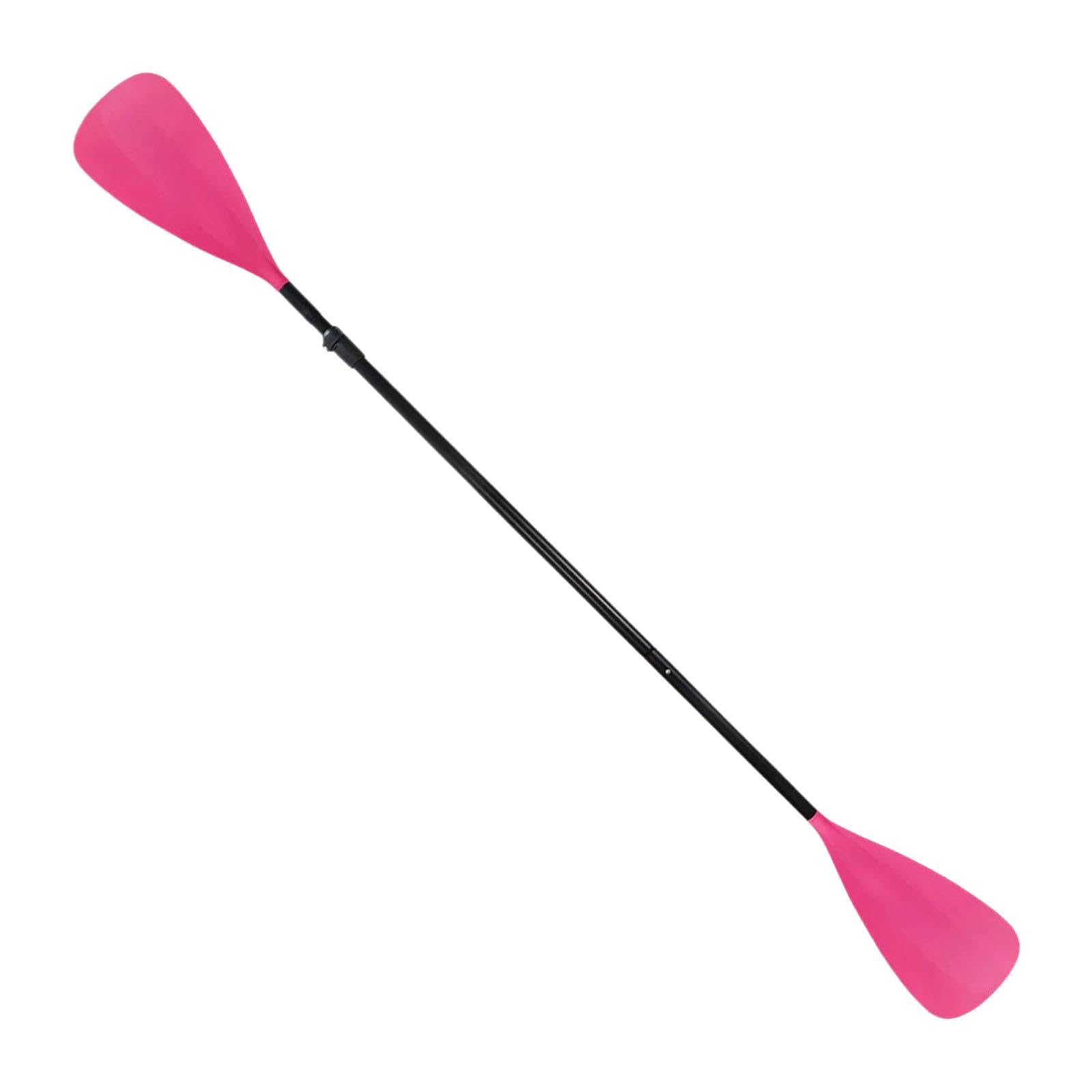 Colaxi Kayak Paddle Boat Paddle Detachable Sturdy Boat Oar Kayak Oars Aluminum Alloy Shaft for Water Sports Canoeing Surfing Boating, Pink