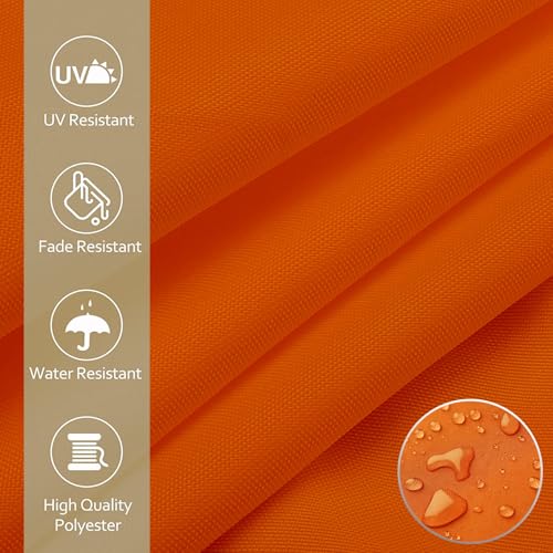 Toldo vela de sombra impermeable 1.2x2m rectangular arena para balcon 4