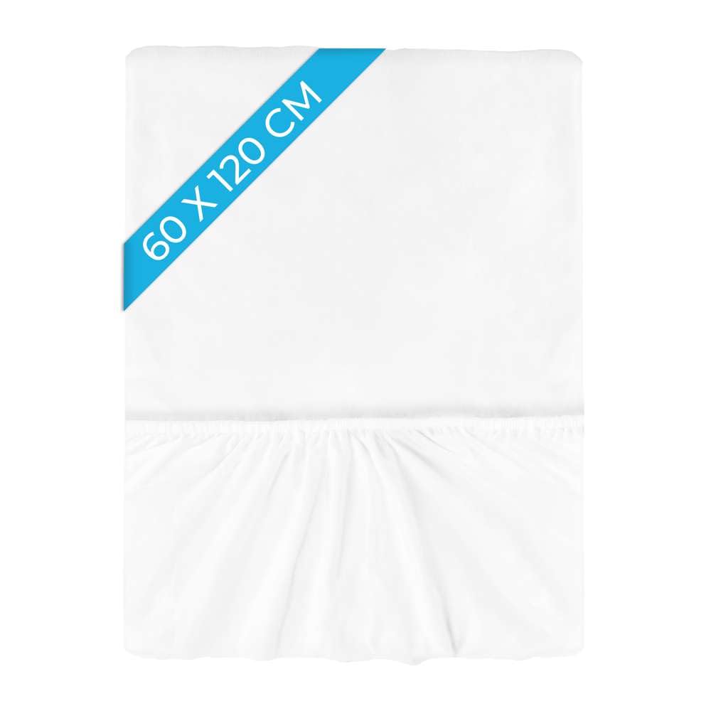 Cecotec Protector De Colchón 60x120 Flow Protectbaby. Para Cuna Impermeable y Transpirable 100%,Tejido de Malla Suave. Lavable A Altas Temperaturas. Fabricado España Certificado Oekotex