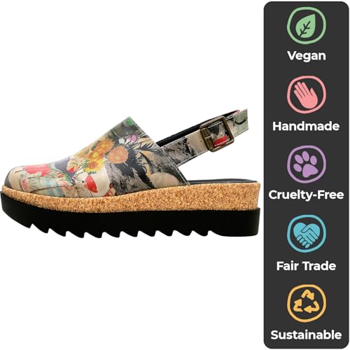 Image of DOGO Platform Sandals Women - Vegan and Handmade Wedge Sandals for Women