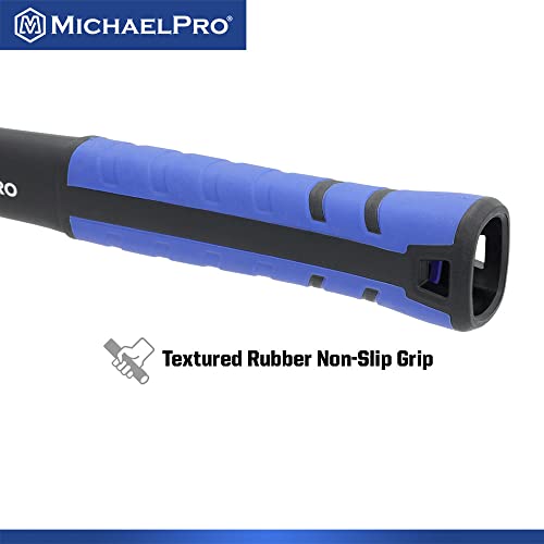 MichaelPro MP004026 13.6-Inches Double Faced Soft Mallet, Black and Blue - Image 3