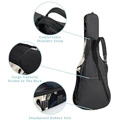JRHEJTFZ Housse pour guitare acoustique de 1,9 cm d’épaisseur – Imperméable – Durable et élégant – Motif loup de dessin animé, Multicolore., 42.9×16.9×4.7 in, Motif imprimé tendance - Les Beatles, Paul McCartney, John Lennon, RIngo Starr, George Harrison JRHEJTFZ Housse pour guitare acoustique de 1,9 cm d'épaisseur - Imperméable - Durable et élégant - Motif loup de dessin animé, Multicolore., 42.9x16.9x4.7 in, Motif imprimé tendance – Image 3