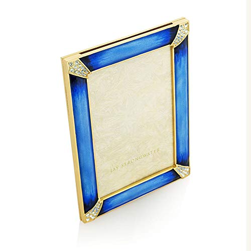 Jay Strongwater Photo Frames Leonard Pave Corner 4X6 Frame #TOP2