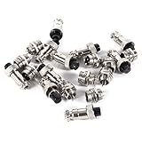 Aviation Connector,10 Set GX12 2/3/4/5/6Pin 12mm Aviation Plug Male + Female Metal Socket Connector - Image 1