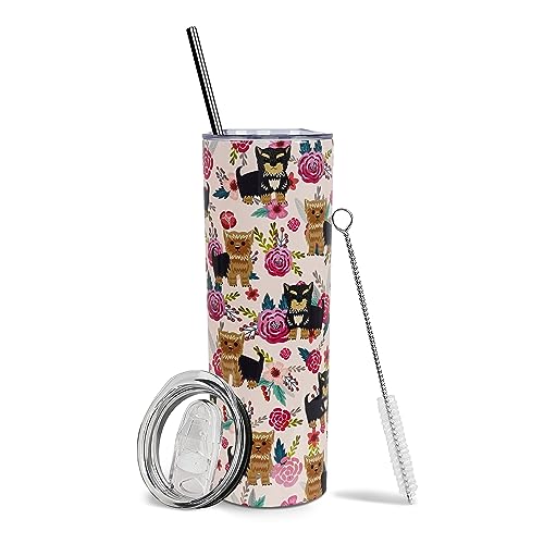Yorkie Tumbler - Yorkie Gifts for Women - Gifts for Dog Lovers - ...