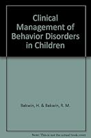 Clinical Management of Behavior Disorders in Children B000K6R2I2 Book Cover
