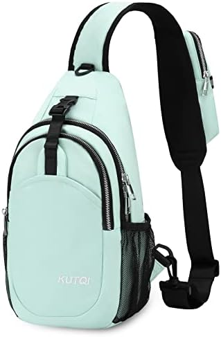 KUTQI Sling Backpack Crossbody Sling Bag for Travelling Hiking Chest Bag Shoulder Bag