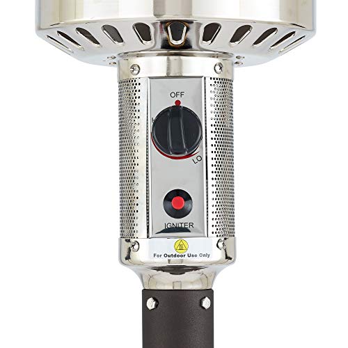 Mainstays Tall Mocha Patio Heater at Stoves Direct