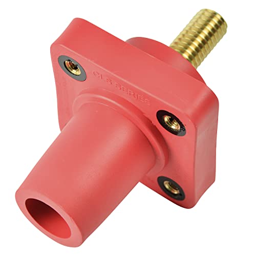 Connecteur femelle CLS 16 Series Marinco rouge goujon fileté