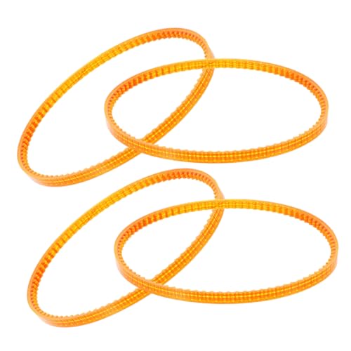 Cabilock 4Pcs Cotton Candy Machine Replacement Belts Reusable Accessories for DIY Cotton Candy Making Maintenance Compatible with Commercial Candy Machines