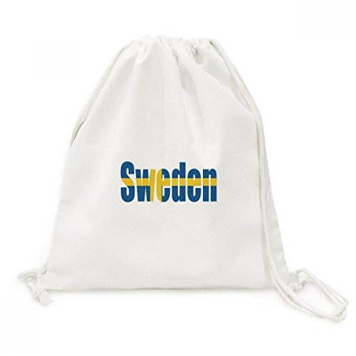 Sac à dos Suède drapeau en toile pour vos randonnées et sorties en ville