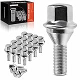 A-Premium 20Pcs M12-1.25 Wheel Studs Compatible with Jeep Compass 2018-2021, Cherokee 2014-2021 & Chrysler 200 2015-2017 & Dodge Dart 2013-2016, Replace# 6509933AA, 53182366