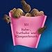 Felix KnabberMix Picnic Party Katzensnack, Knusper-Leckerlie mit 3 Geschmacksrichtungen, 8er Pack (8 x 60g)