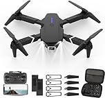 Drohne mit Kamera HD 4K,RC Faltbare FPV WiFi Live Ãœbertragung Drohne für Kinder Anfänger,2 Akku Lange Flugzeit,Headless Modus,Flugbahnflug,Hindernisvermeidung,One Key Start/Landen,Headless Modus