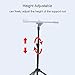 3-in-1 Professional Portable Sheet Music Stand Detachable Microphone Stand Phone Holder Music Stand Metal Height Adjustable Tripod Stand for Piano Violin Guitar Sheet Music