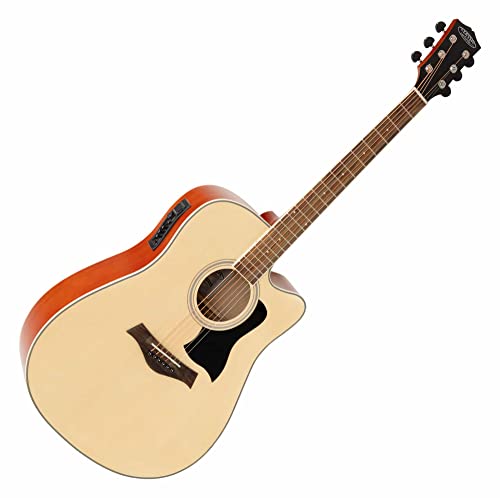 Classique Cantabile WS-20 NT Guitare Folk Naturel - Les Beatles, Paul McCartney, John Lennon, RIngo Starr, George Harrison Classique Cantabile WS-20 NT Guitare Folk Naturel