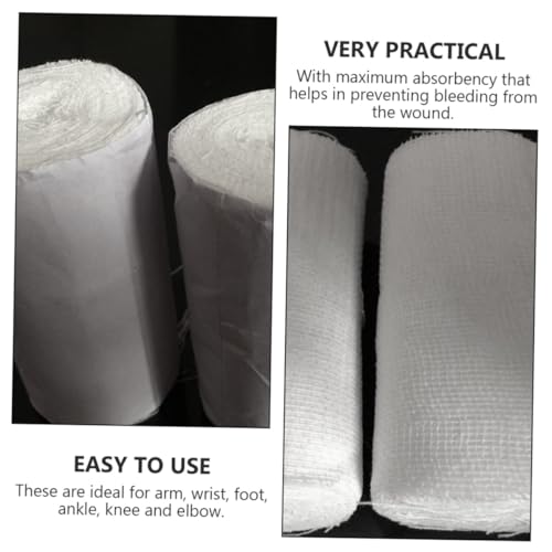 Holibanna 10Pcs First Aid Gauze Rolls 8X600Cm Conforming Bandage Wrap Emergency Dressing for Sports and Wound Care miniatura 7