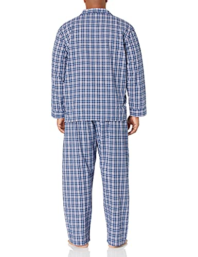 Image of Hanes Men's Woven Plain-Weave Pajama Set