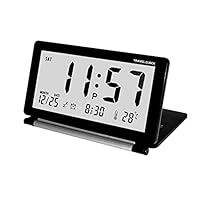 COPAL『折り畳み目覚まし時計』 Amazon.co.jp: トラベルクロック LED デジタル目覚まし時計 多