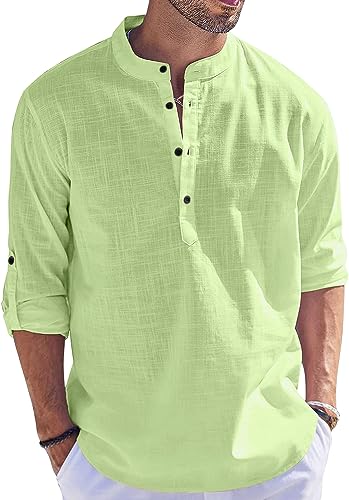 Image of Bellstone Kurta for Man | Men's Trendy Short Kurta | Shirt for Man | Men's Casual Shirts | Kurta Wedding for Men | Stylish Full Sleeve Shirts | Mandarin Collar Short Kurta for Men