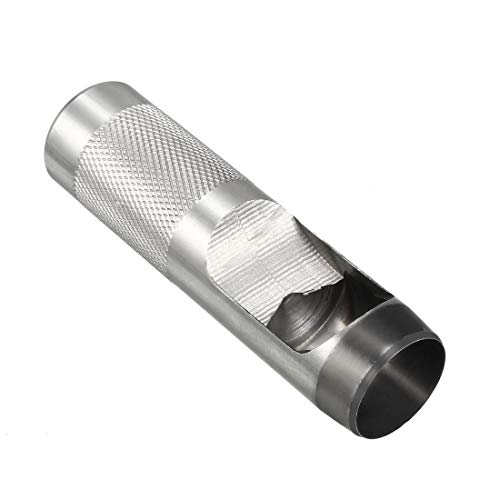 uxcell Round Steel Leather Craft Hollow Hole Punch 28mm for Leather Belt Watch Band Gasket