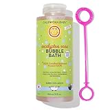 California Baby Eucalyptus Bubble Bath | 100% Plant-Based Kids Bubble Bath | Soothing Baby Bubble Bath | Free Bubble Wand Inside | 384 mL / 13oz