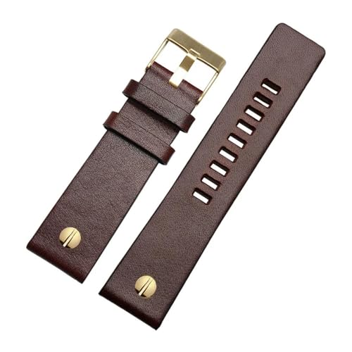 [LUGEMA] {vvoh 22 24 26 28 30mm vXgbv xbgt fB[[ DZ7406 DZT2009 DZ7413 DZ7257 ohƌ݊(Dark Brown gold,30mm)
