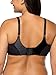 Vanity Fair Women's Illumination Full Figure Zoned-In Support Bra 76338, Midnight Black, 40C