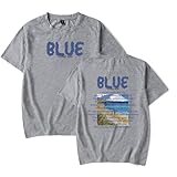 Yung Kai - Camiseta de manga corta unisex de manga corta para verano, estilo informal, para el gimnasio, gris, XXS