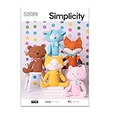 patrons pour animaux en feutrine Le dos de l'emballage du motif comprend des informations sur la façon de sélectionner le tissu et les garnitures, ainsi que des informations sur les tailles