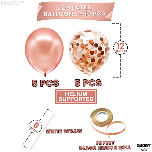 Image of Katchon, We Are So Proud of You Balloons - 16 Inch, Pack of 27 | Rose Gold for Graduation Decorations 2026 | Grad Foil Balloon, Graduation Decorations 2026