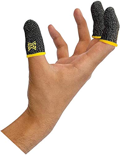 Image of MGC ClawSocks, Premium Mobile Gaming Finger Sleeves, Friction-Free Precision Control, Highly Conductive 100% Silver Thread, Durable High-Density Weave, Compatible with All Touchscreen Devices