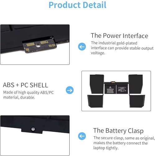 Batterie MacBook 12 A1534 de haute qualite pour une alimentation stable - 6