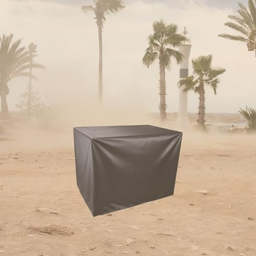 Housse de protection pour foyer à gaz extérieur bâche rectangulaire étanche 77cm - 6
