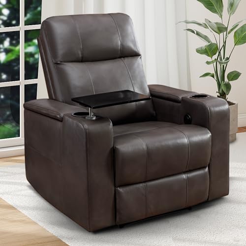 ANJ Power PU Leather Theater Recliner