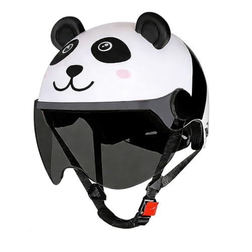 Adults Animal Styling Retro Cute Motorcycle Helmet DOT Approved Women