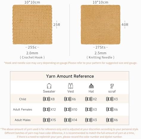 Franel 4-Ply Cotton Blend Yarn, 6×40g 839yds, Crochet & Knit (Forest) — view 2