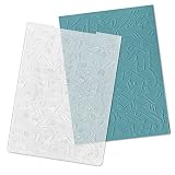 Music Notes Plastic Embossing Folders for Card Making Background Scrapbooking Plastic Template Photo