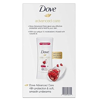 Dove Advanced Care Antiperspirant, 2.6 Ounce (Pack of 4)