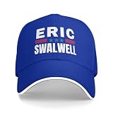 Vetrova Eric Swalwell for Governor Hat Support Eric Swalwell Golf Hats for Mens Women Dad Caps Blue