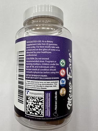 Menopause Supplement for Women Gummies with Black Cohosh, Wild Yam, DIM, Magnesium, Red Clover Chasteberry for Hormone Balance Relief Night Sweats Mood Plus Bergamot, Vitamin D3, Vitamin B6 B12 - Image 5